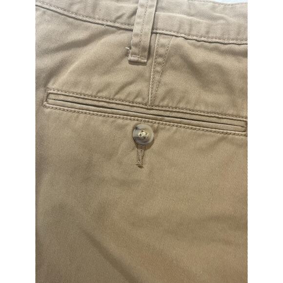 Polo Ralph Lauren Shorts Men 35 Relaxed‎ Fit Tan Chino Embroidered Pony Cotton - Picture 3 of 7